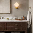 Diamond Alabaster Sconce