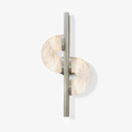 Dolly Alabaster Geometric Sconce