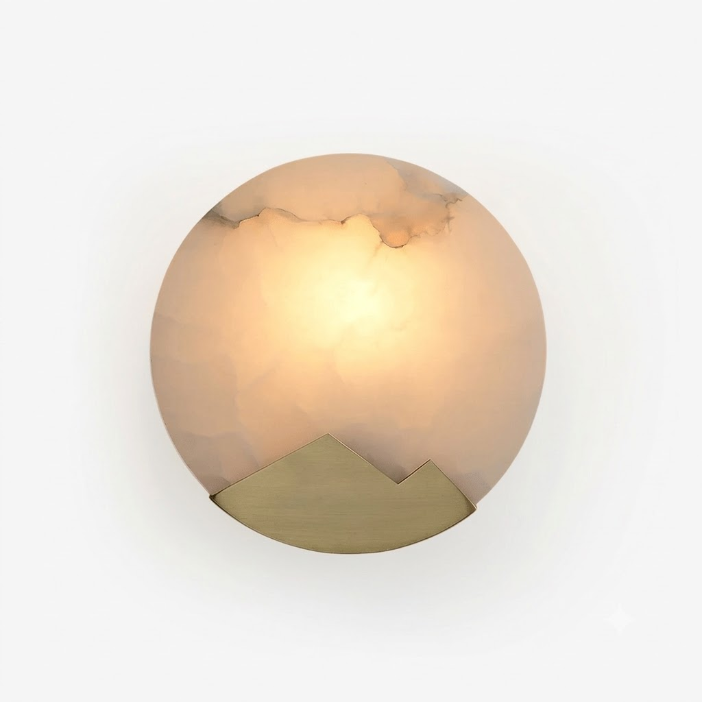 Dolly Alabaster Sconce