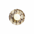 Dolly Circular Alabaster Sconce