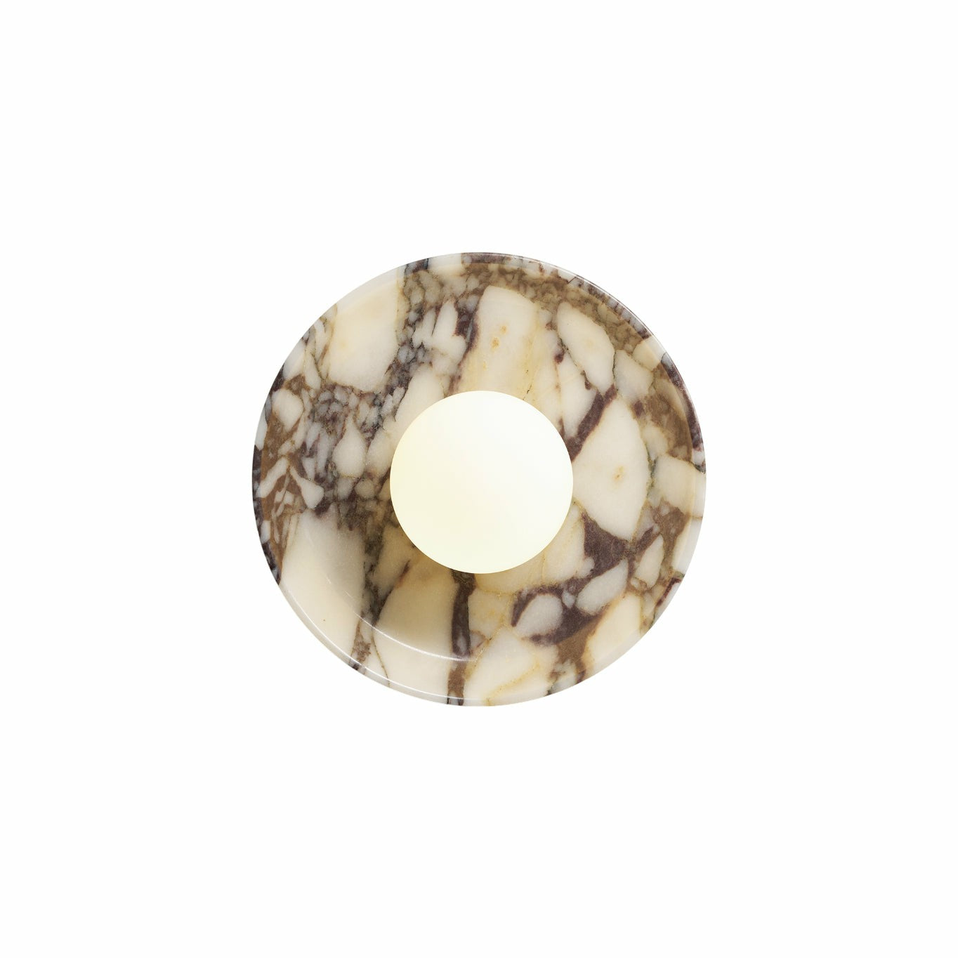 Dolly Circular Alabaster Sconce