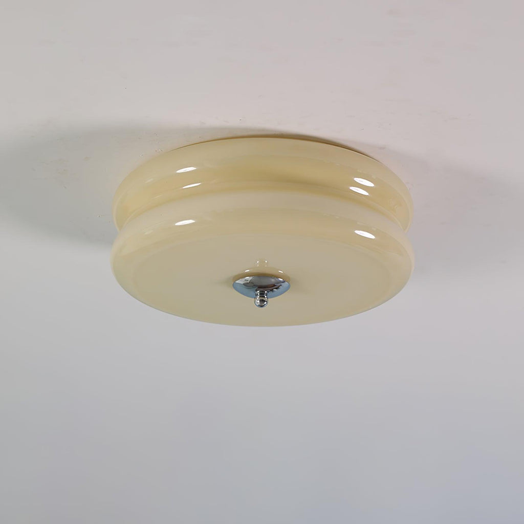 Double-Disc Metal Flush Mount