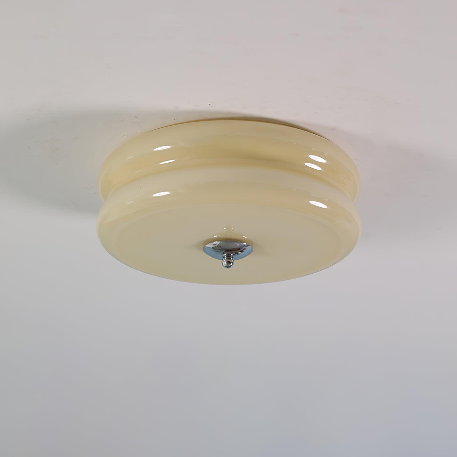 Double-Disc Metal Flush Mount