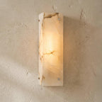 Double Panel Aurelia Alabaster Wall Lamp
