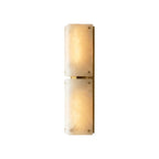 Double Panel Aurelia Alabaster Wall Lamp