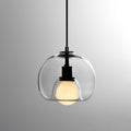 Double Layer Glass Pendant