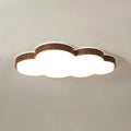 Illuminated Modern Cloud Ceiling Light Studio Display