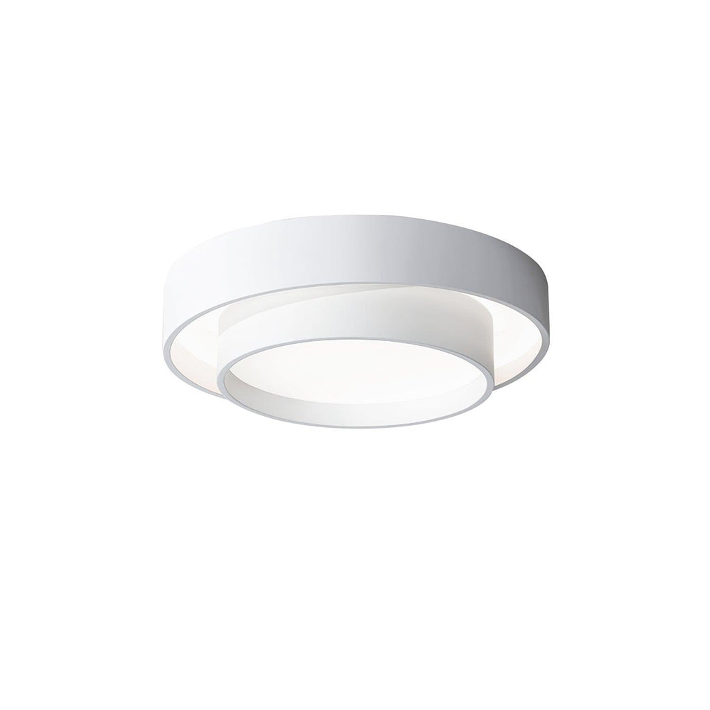 Dual-Ring Metal Flush Mount