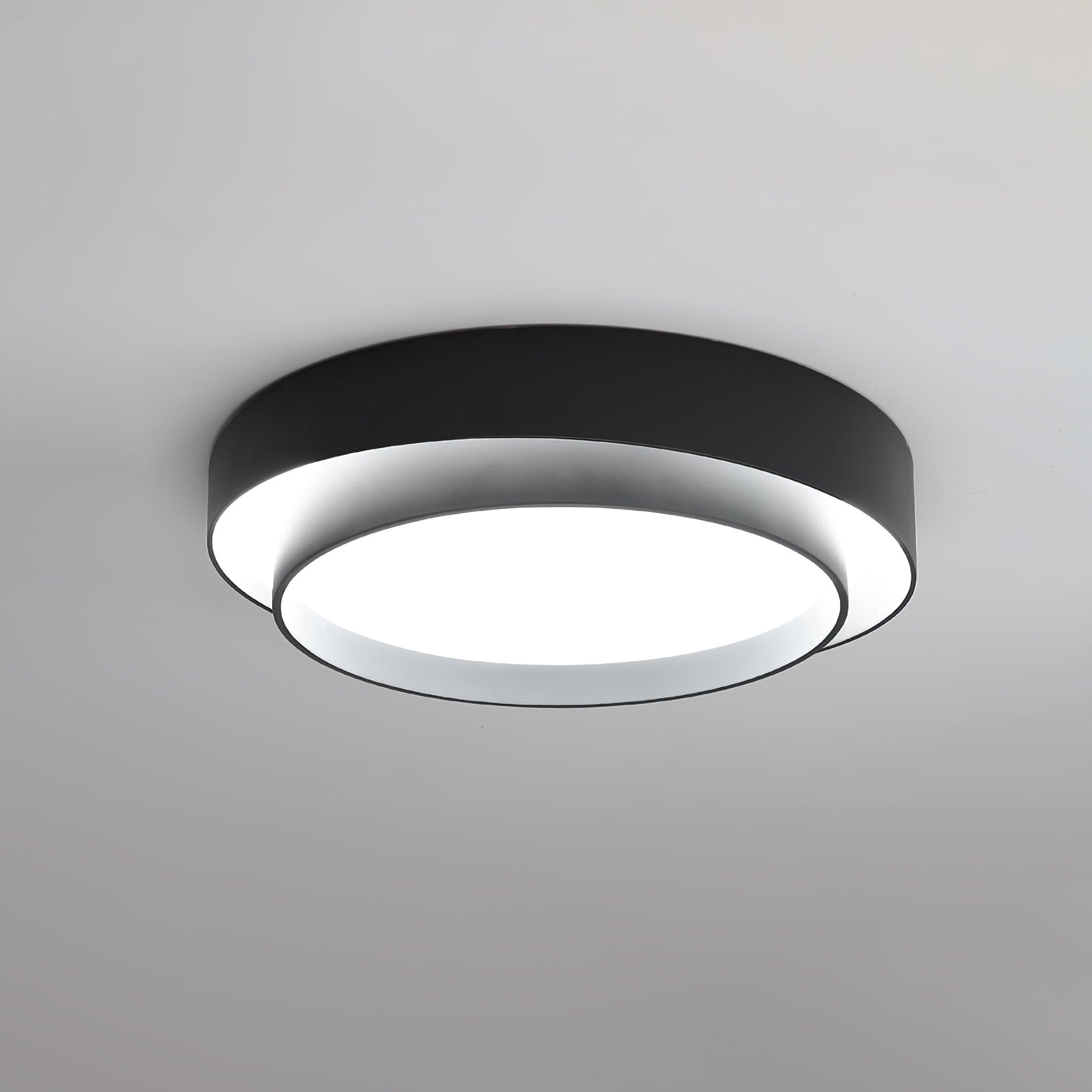 Dual-Ring Metal Flush Mount