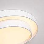Dual-Ring Metal Flush Mount