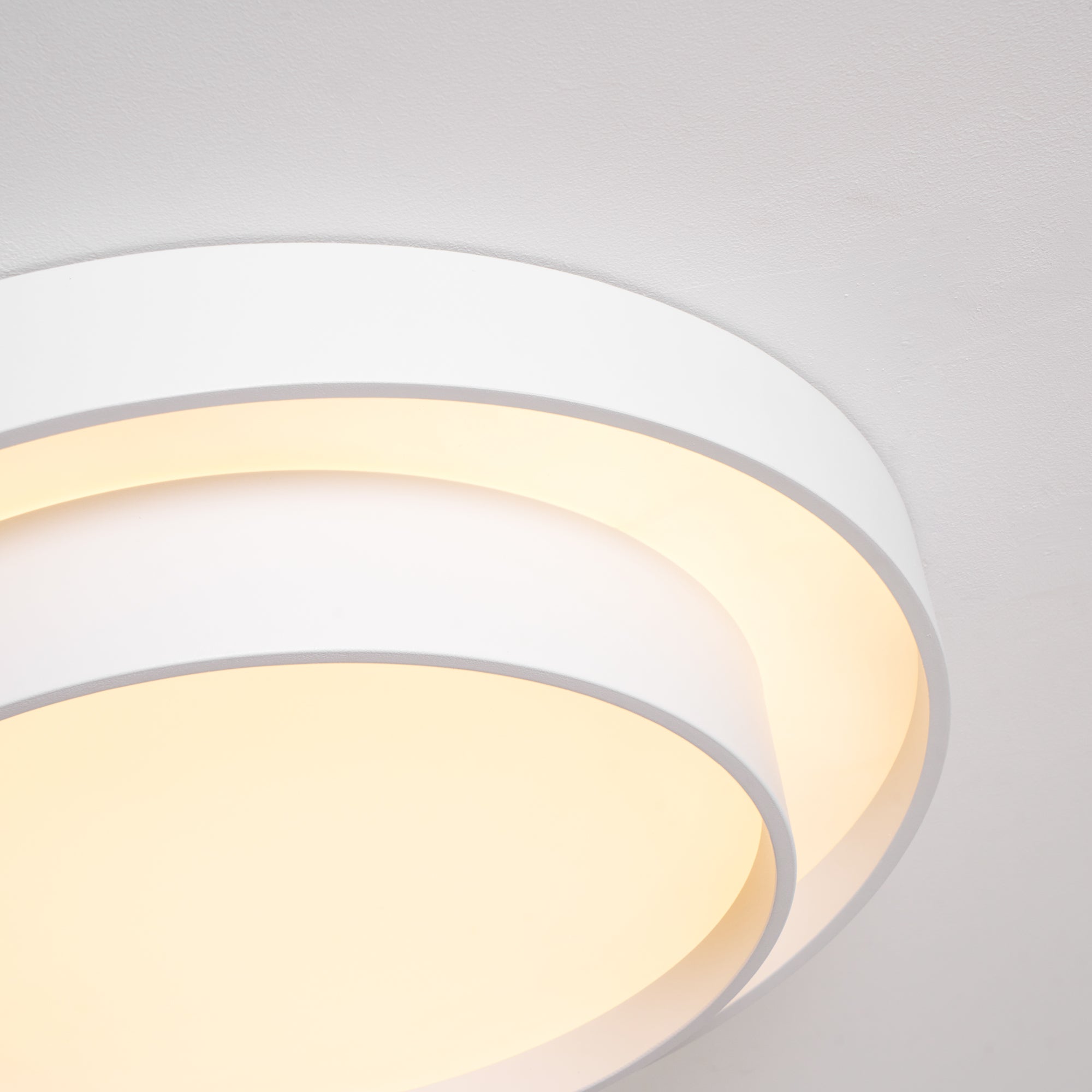 Dual-Ring Metal Flush Mount