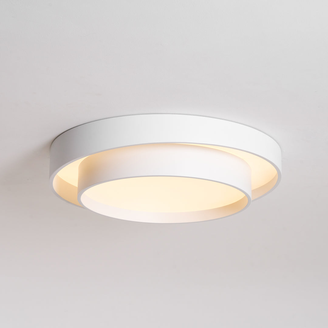 Dual-Ring Metal Flush Mount