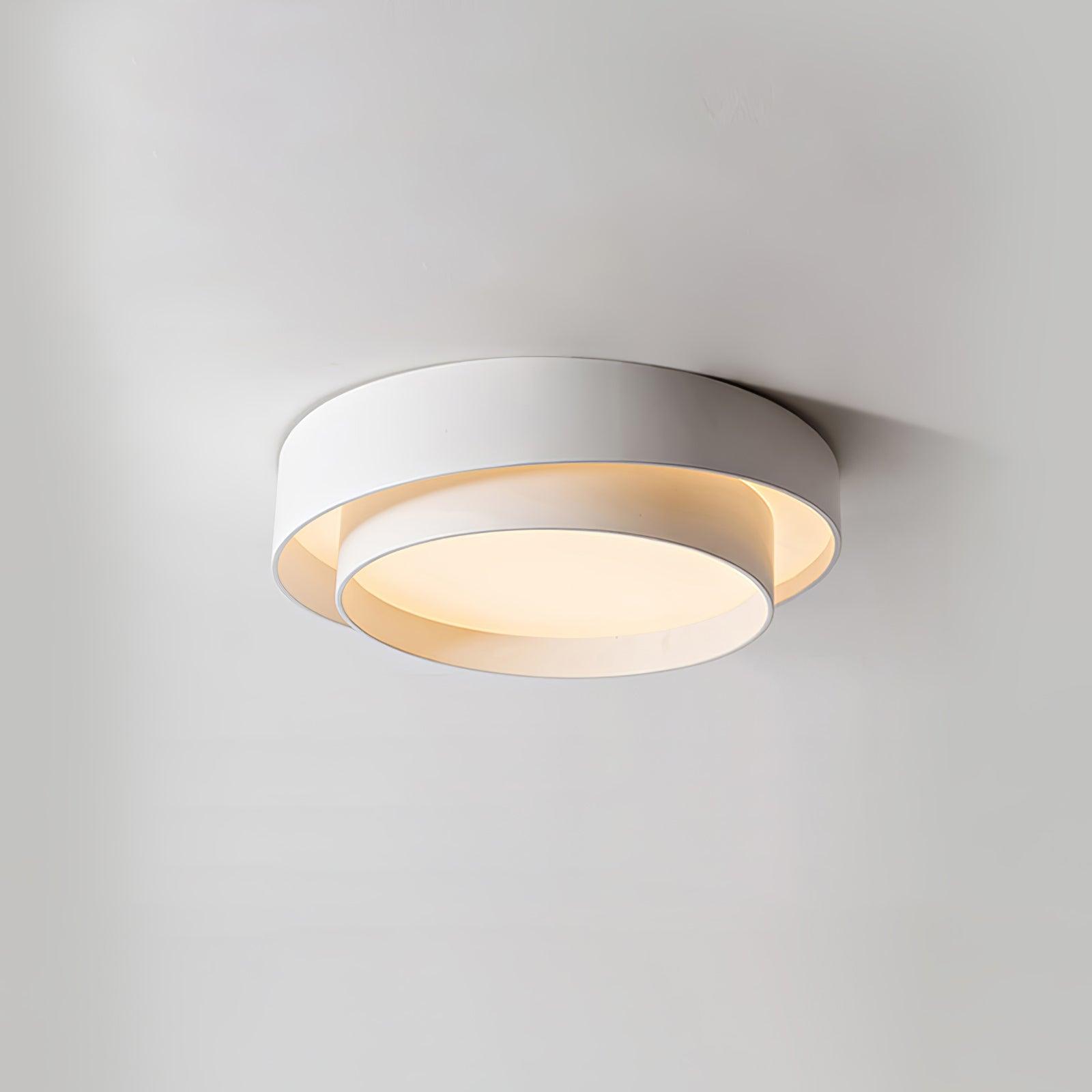 Dual-Ring Metal Flush Mount