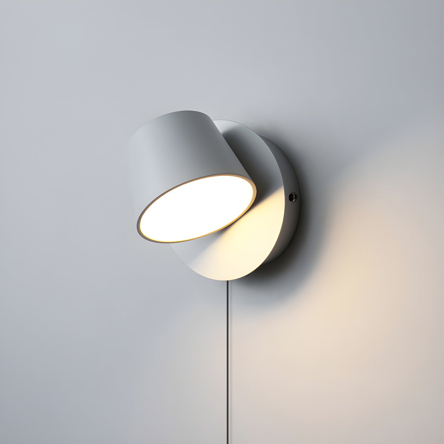 Dual Head Metal Wall Sconce