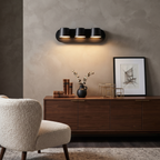 Dual Head Metal Wall Sconce