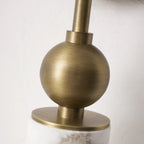 Duo Alabaster Sconce