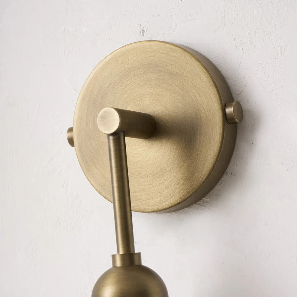 Duo Alabaster Sconce