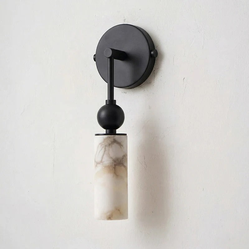 Duo Alabaster Sconce