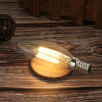 E14 Clear LED Filament Candle Bulb