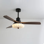 Elira Flower Fabric Ceiling Fan Light