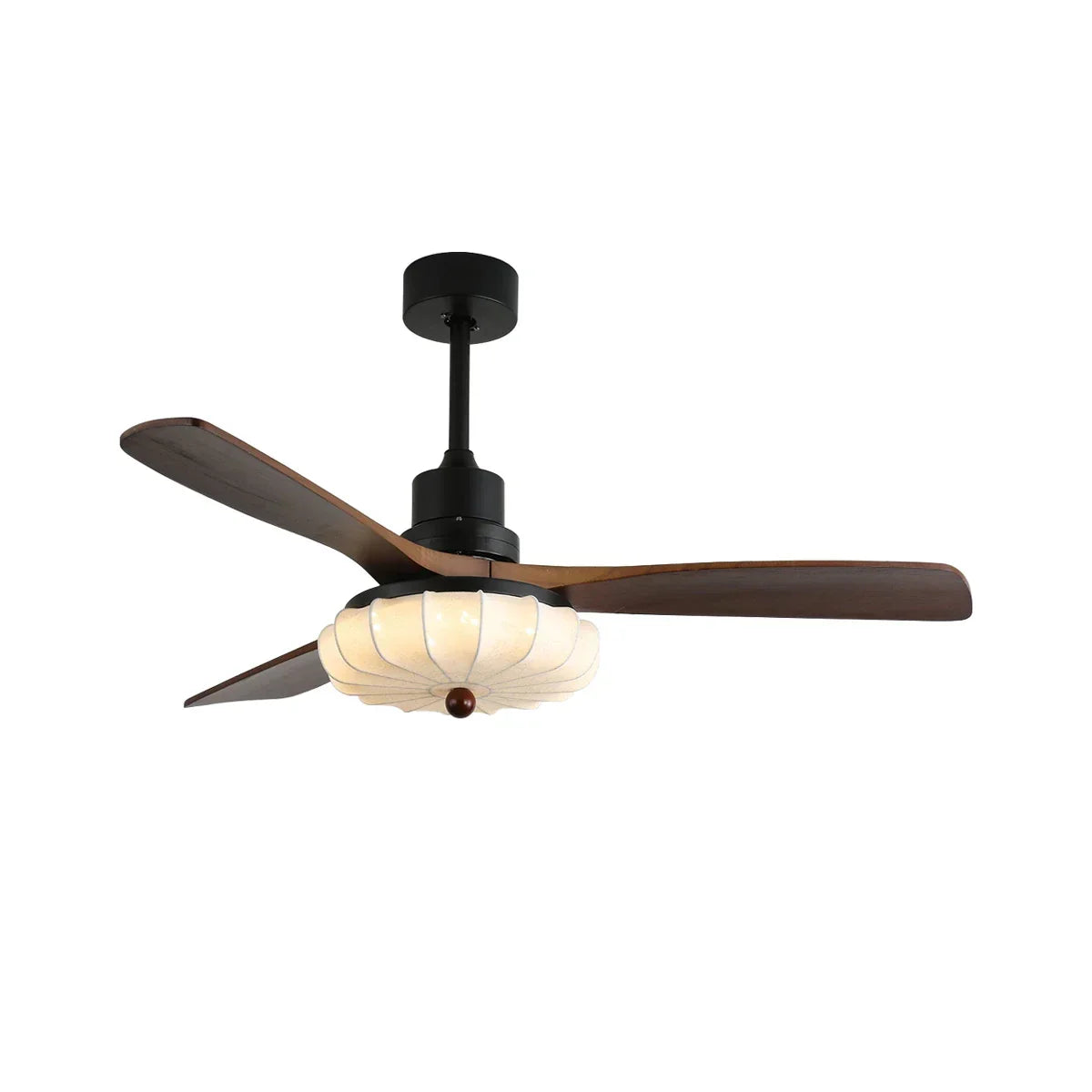 Elira Flower Fabric Ceiling Fan Light