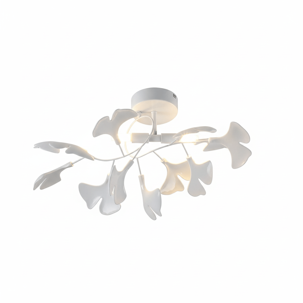 Ginkgo Ceramic Flush Mount