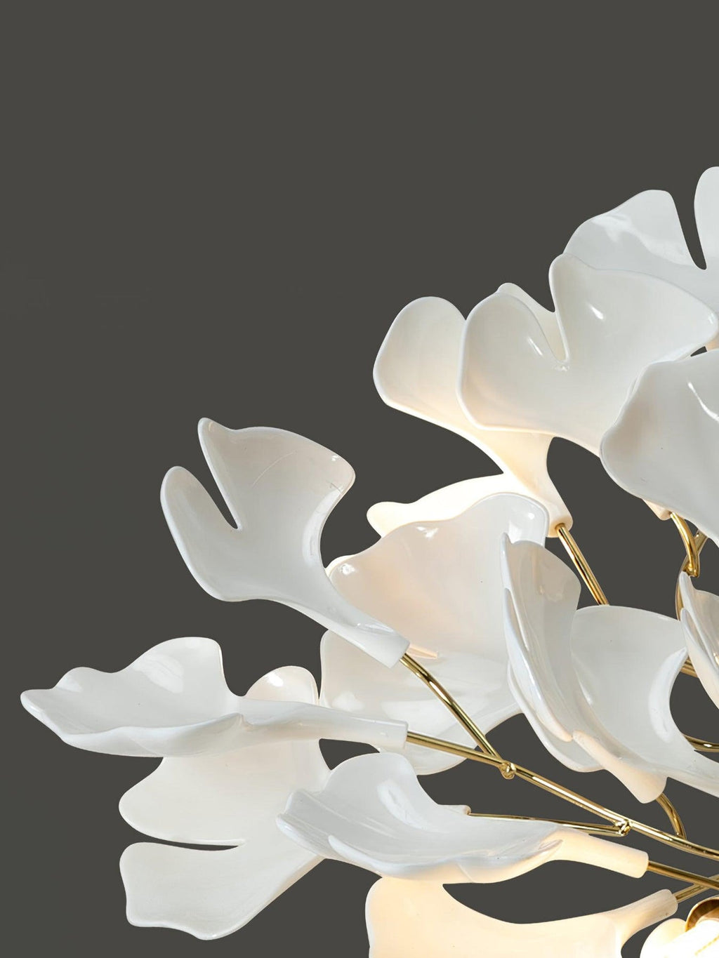 Ginkgo Ceramic Flush Mount