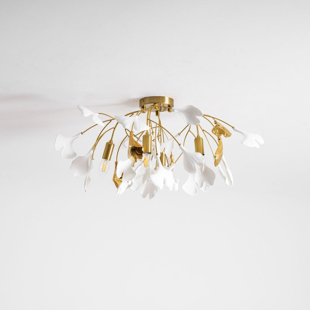 Ginkgo Ceramic Flush Mount