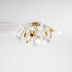 Ginkgo Ceramic Flush Mount