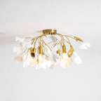 Ginkgo Ceramic Flush Mount