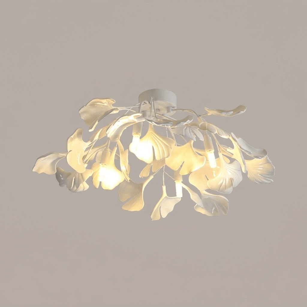 Ginkgo Ceramic Flush Mount