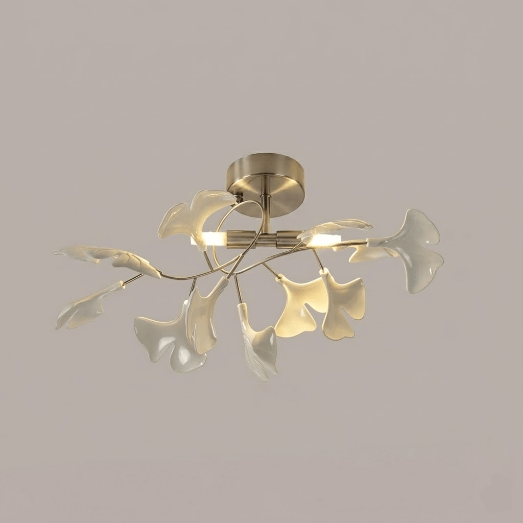 Ginkgo Ceramic Flush Mount