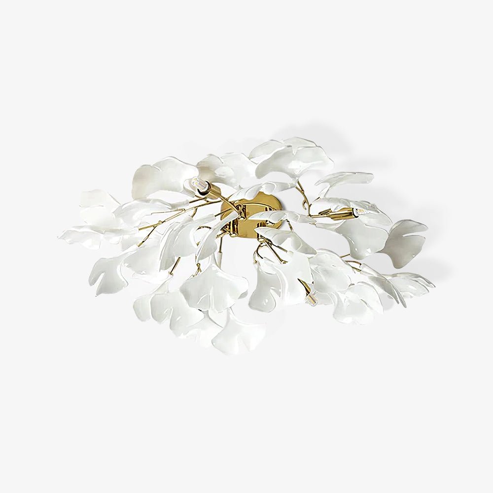 Ginkgo Ceramic Flush Mount