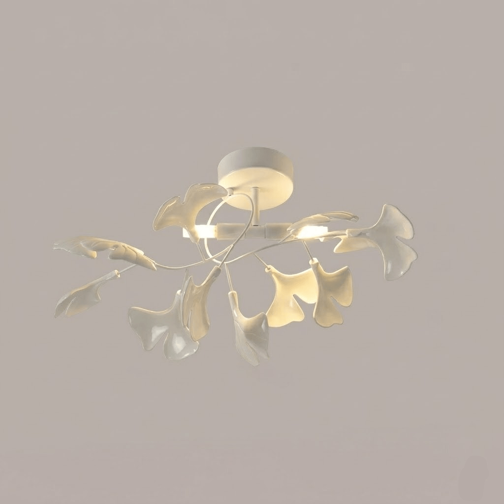 Ginkgo Ceramic Flush Mount