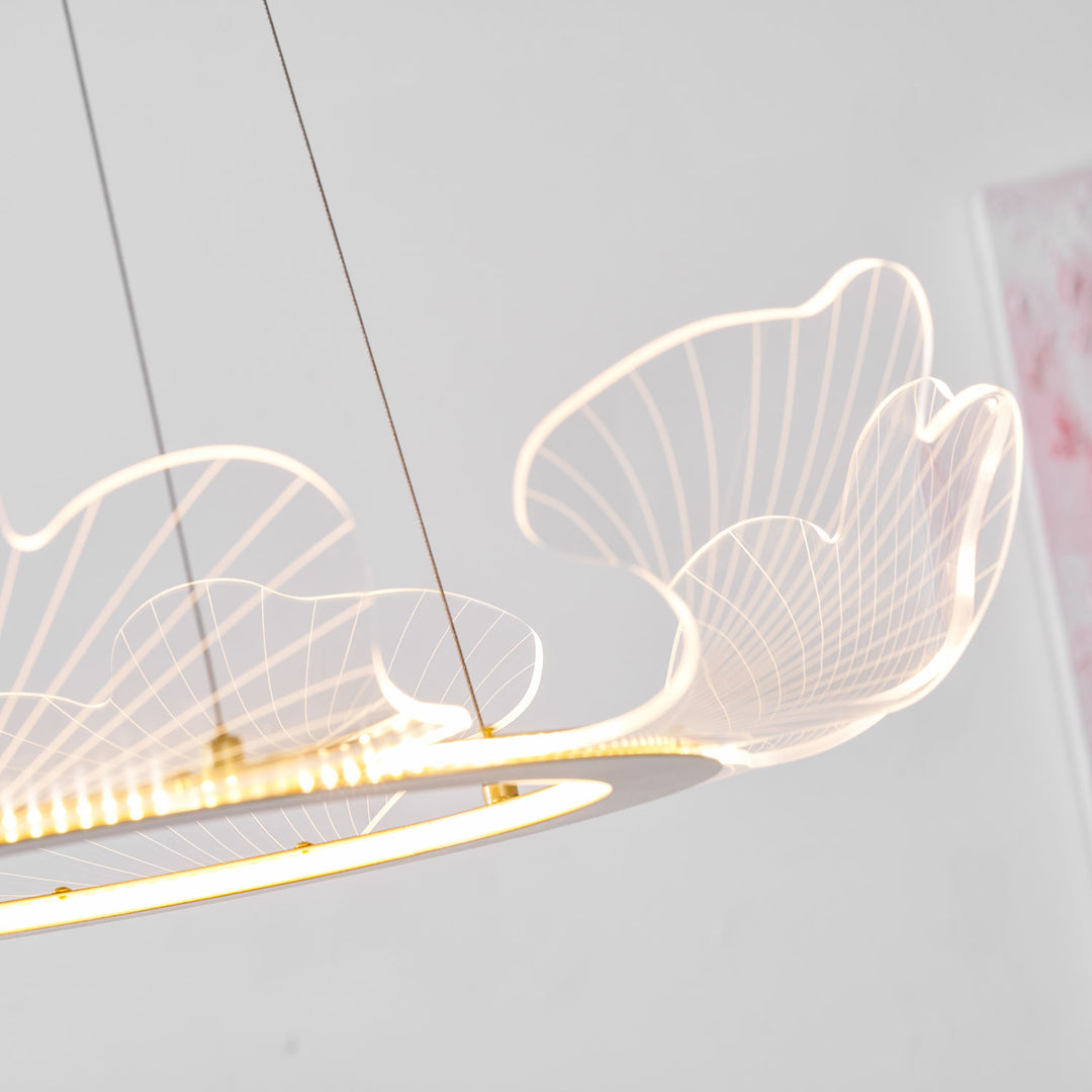 Acrylic Ring LED Chandelier