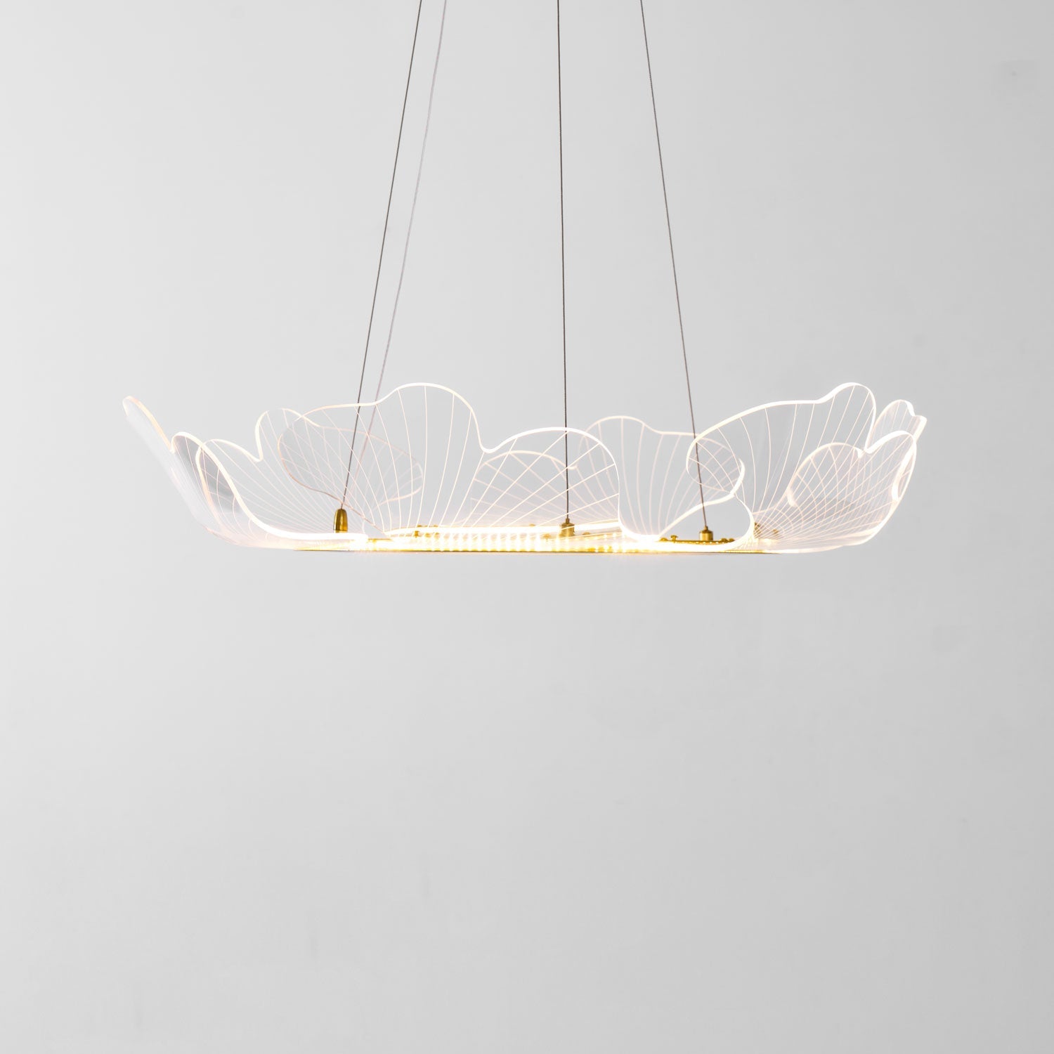 Acrylic Ring LED Chandelier