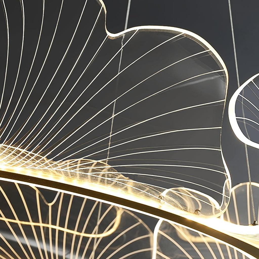 Acrylic Ring LED Chandelier