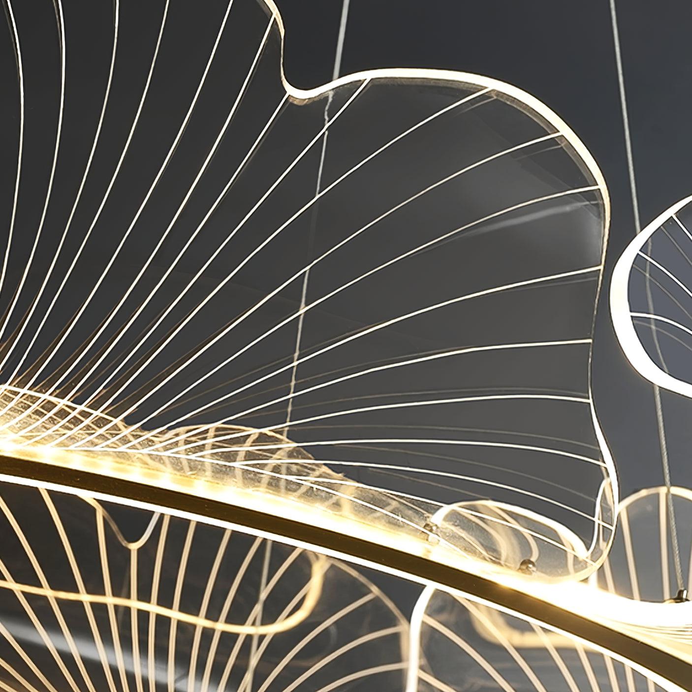 Acrylic Ring LED Chandelier