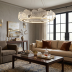 Acrylic Ring LED Chandelier