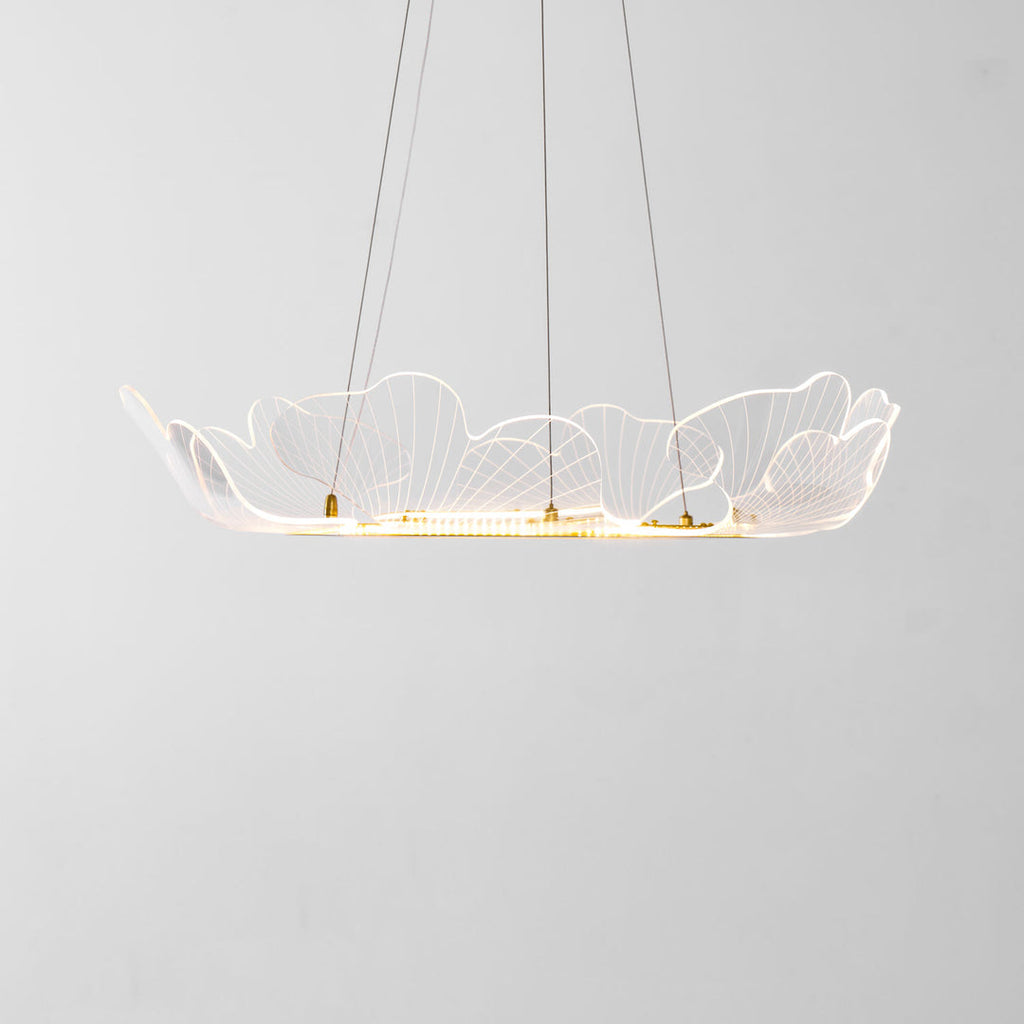 Acrylic Ring LED Chandelier