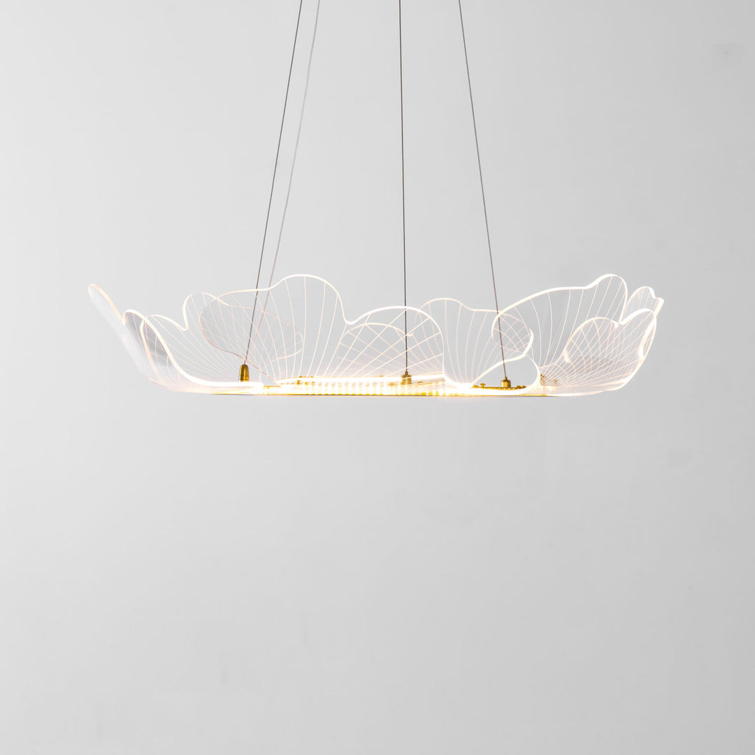 Acrylic Ring LED Chandelier