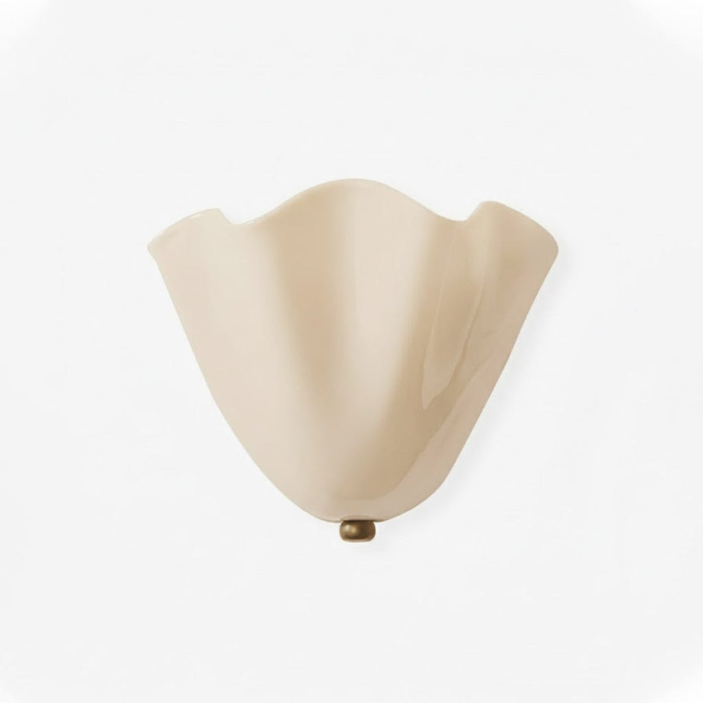 Glass Petal Wall Sconce
