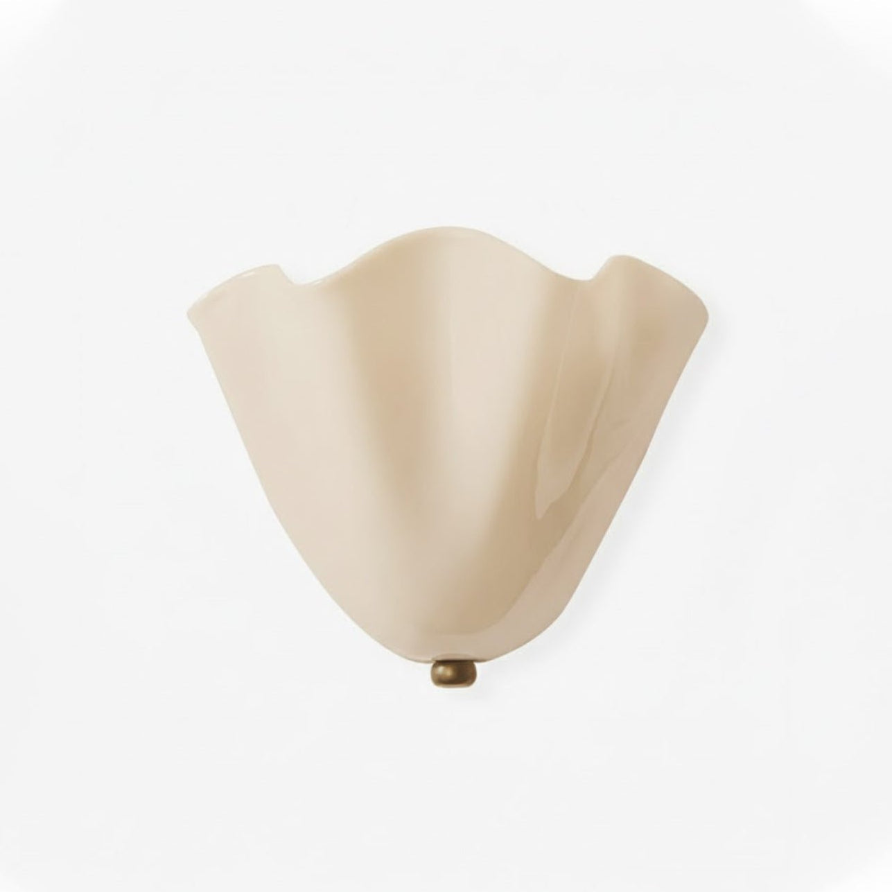 Glass Petal Wall Sconce