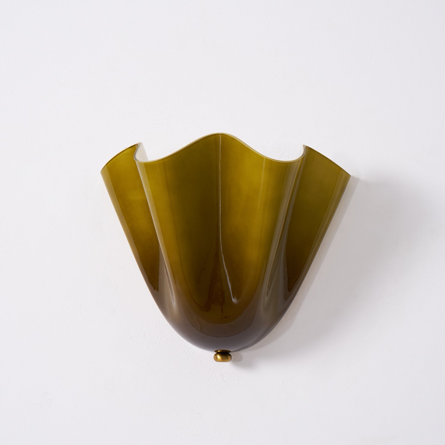 Glass Petal Wall Sconce