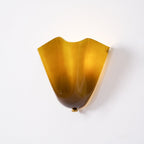 Glass Petal Wall Sconce
