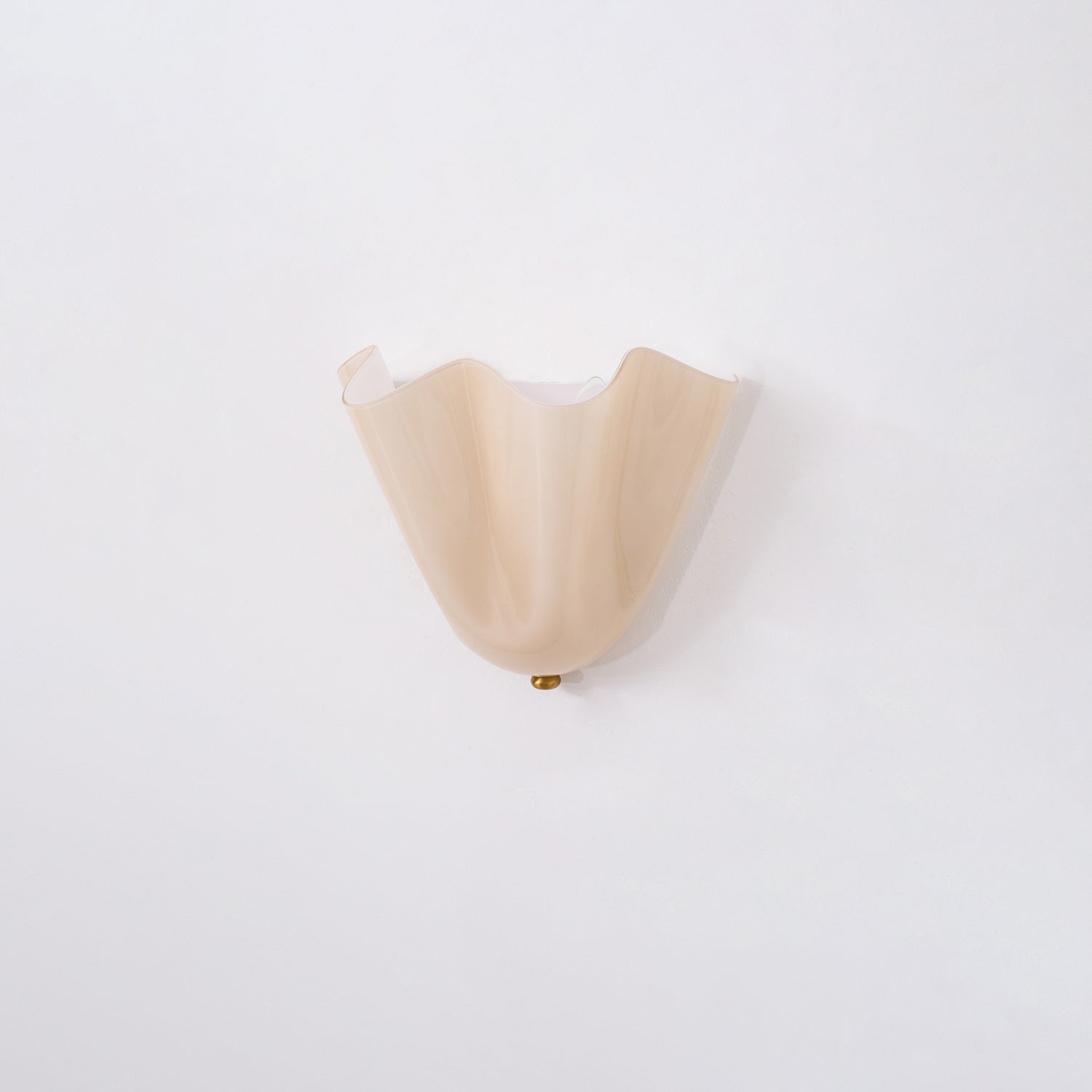Glass Petal Wall Sconce