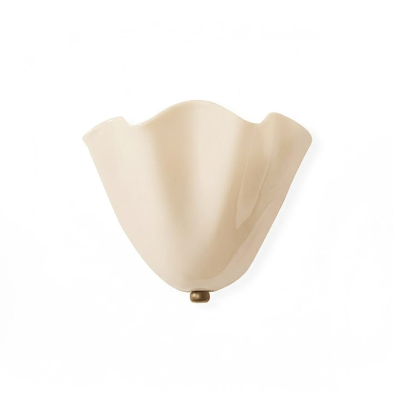 Glass Petal Wall Sconce