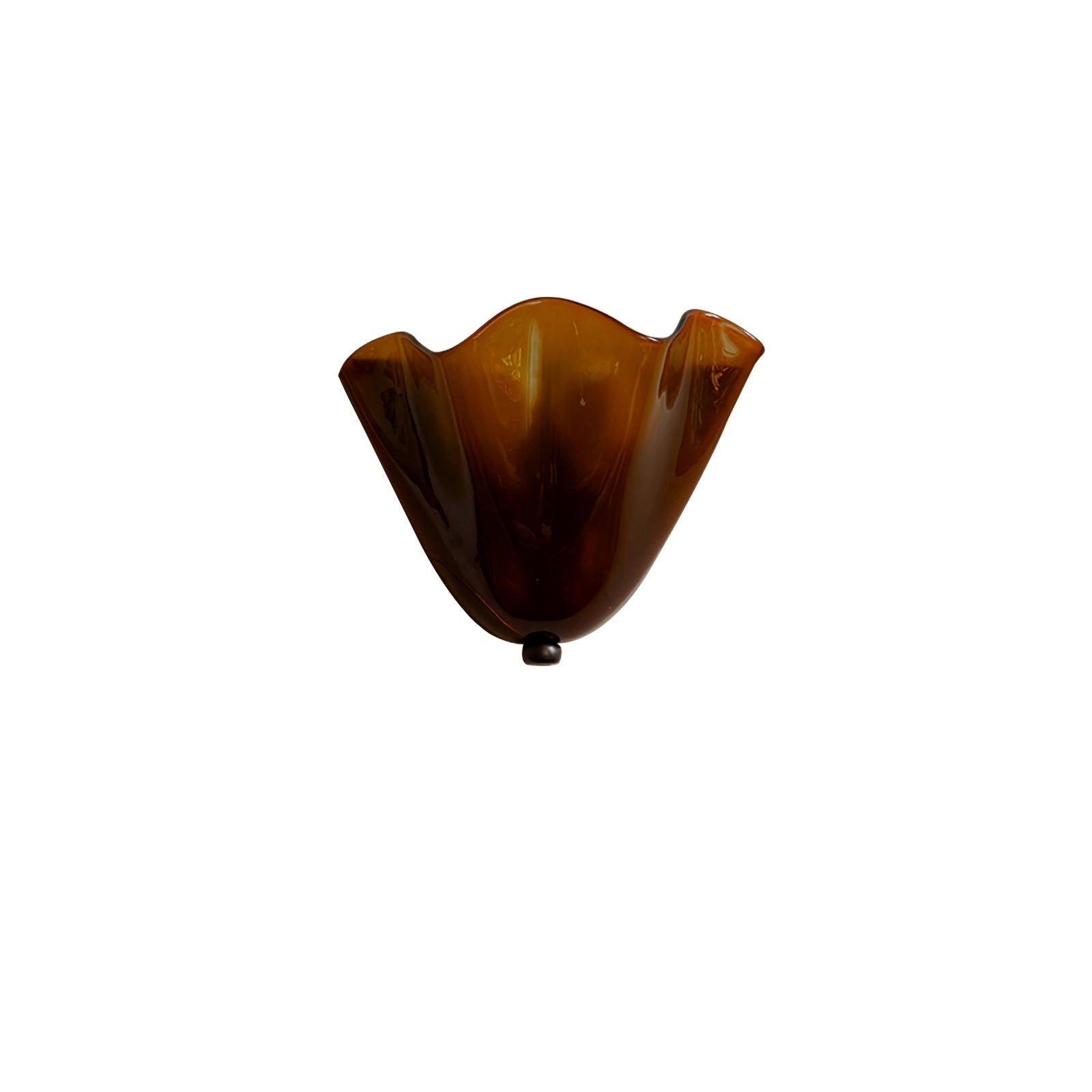 Glass Petal Wall Sconce