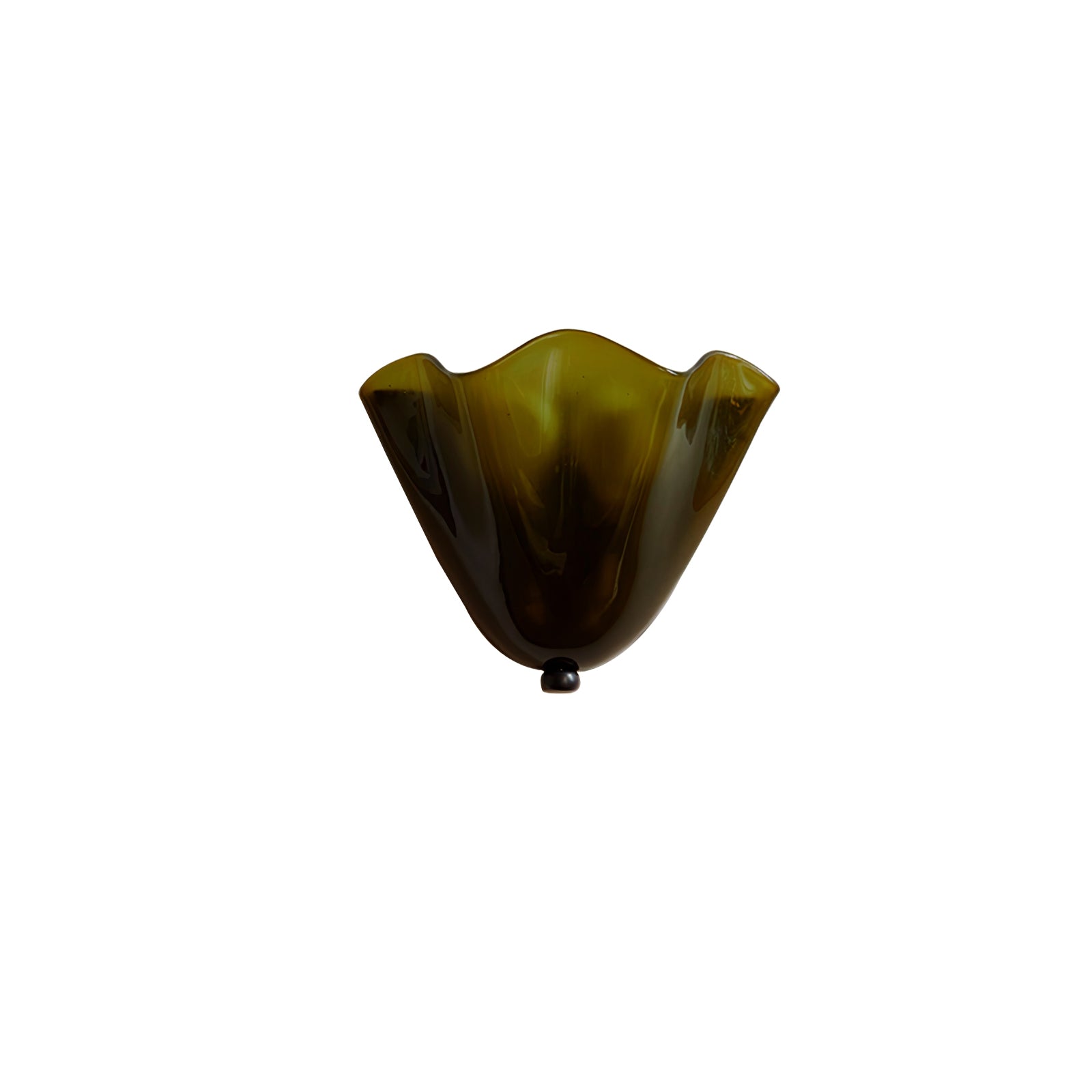 Glass Petal Wall Sconce
