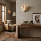 Glass Petal Wall Sconce